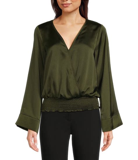 michael michael kors garcie satin off the shoulder blouse mens|Shop MICHAEL Michael Kors Satin Off.